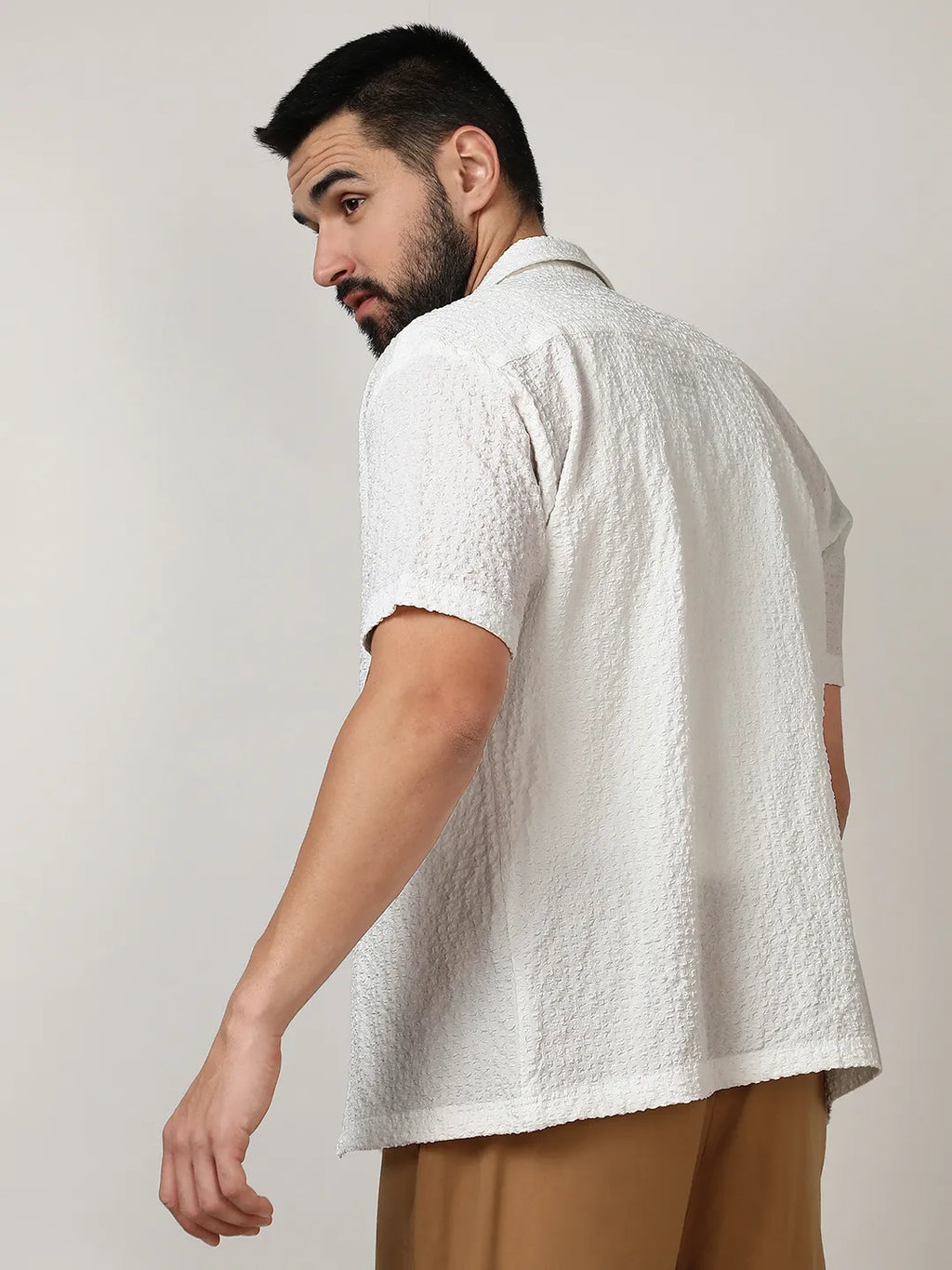 Micro Creased Shirt