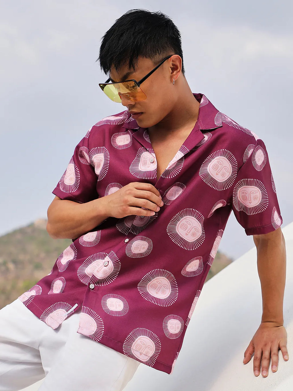 Relaxed Face Shirt