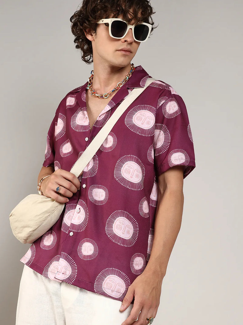 Relaxed Face Shirt