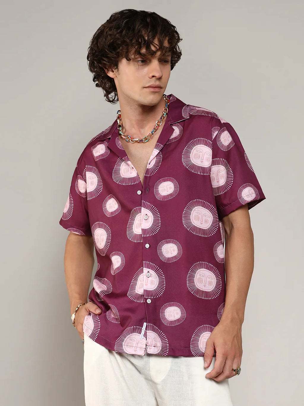 Relaxed Face Shirt