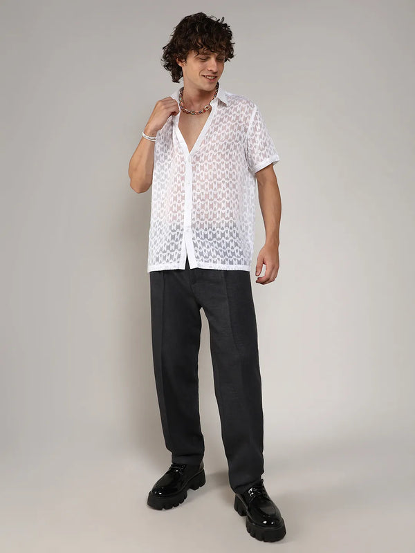 Self-Design Block Shirt