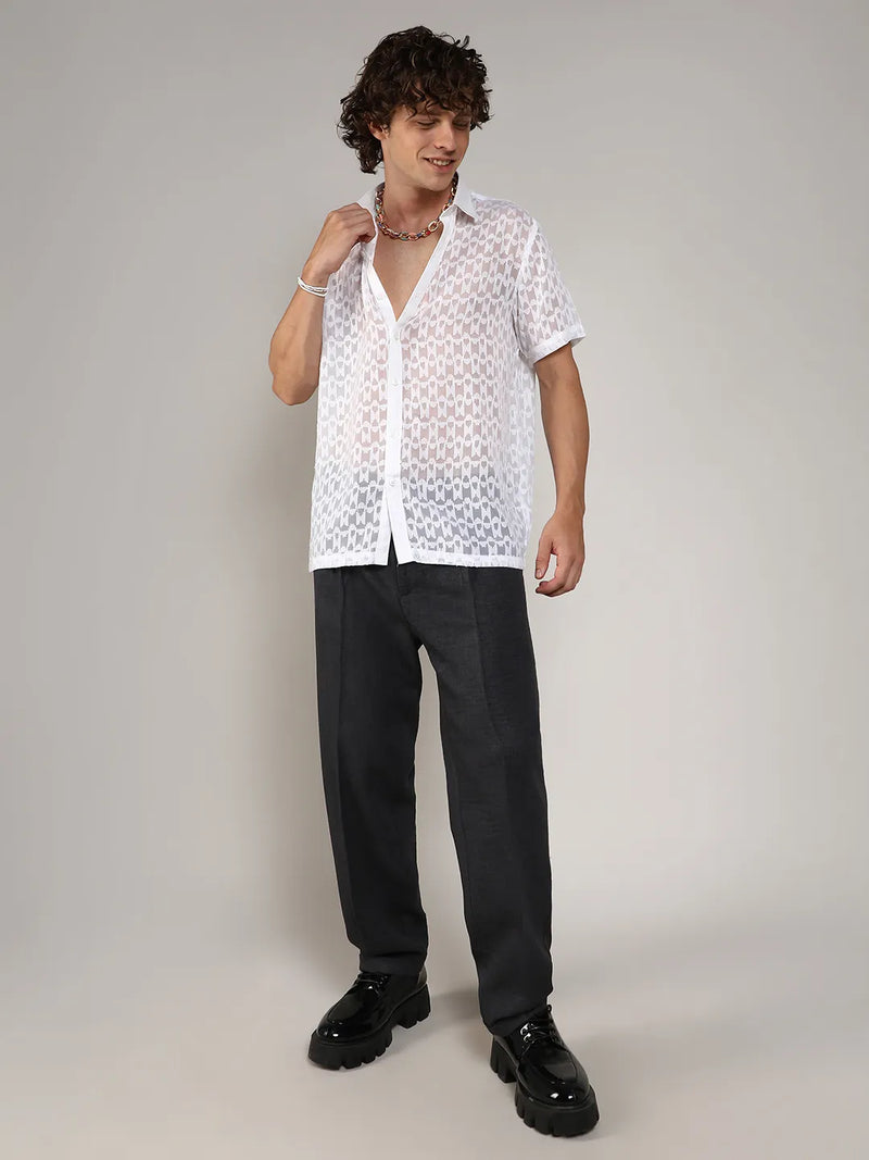 Self-Design Block Shirt