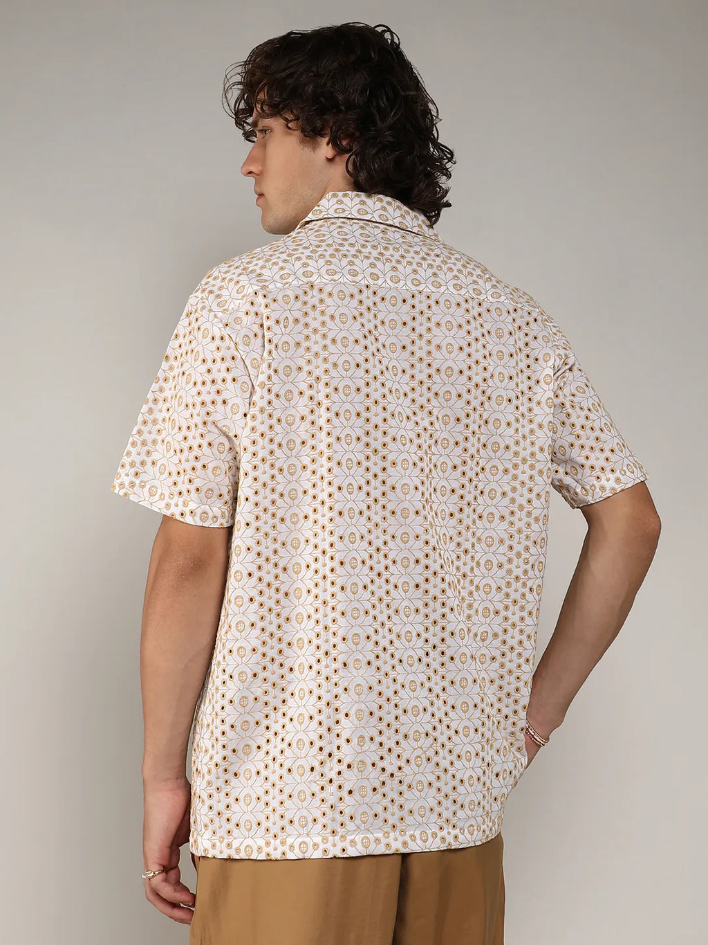 Embroidered Circular Shirt