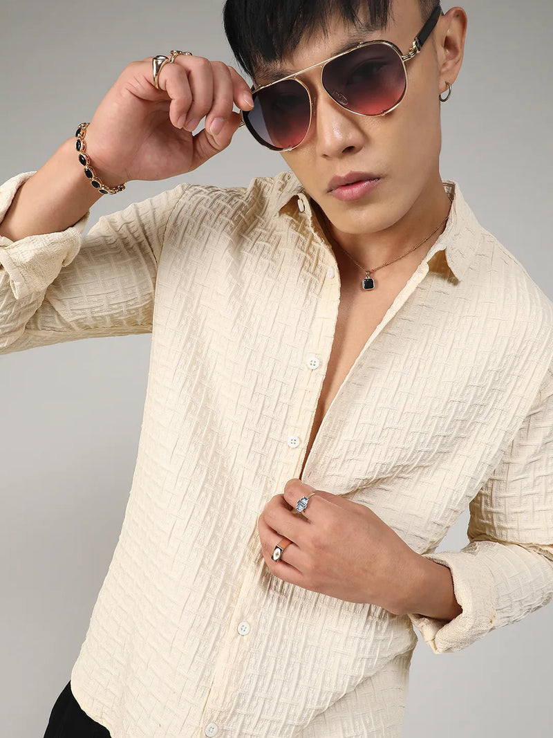 Textured Weave Shirt
