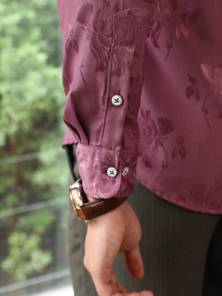 Self-Design Floral Shirt