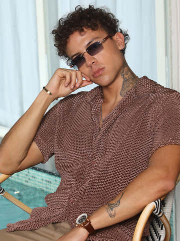 Puffy-Textured Shirt