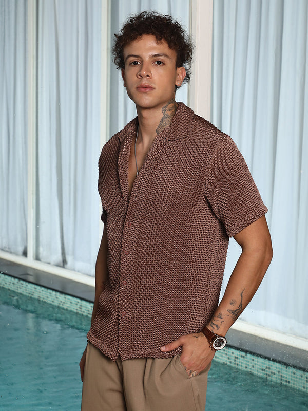 Puffy-Textured Shirt