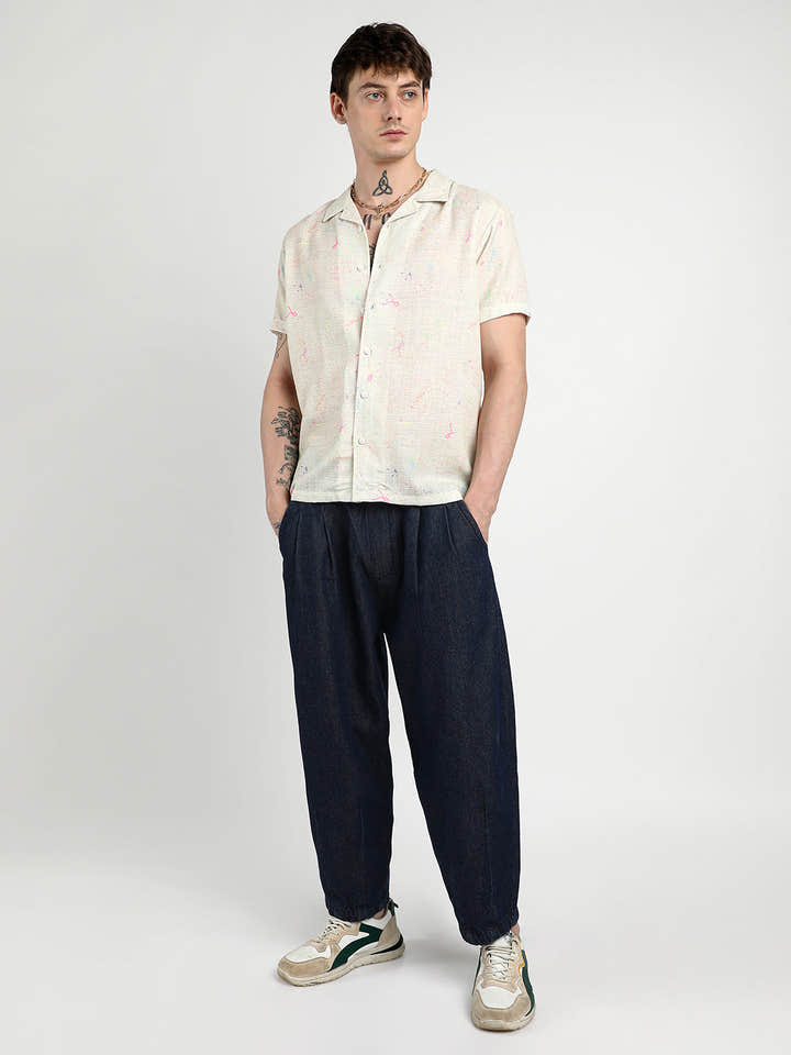 Heathered Drawn Shirt