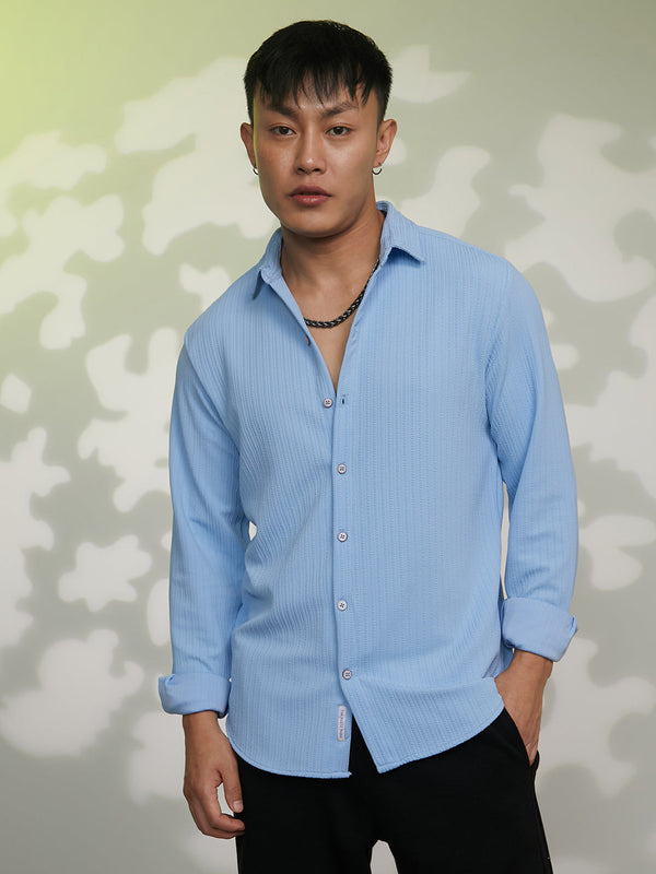 Stripe-Creased Shirt