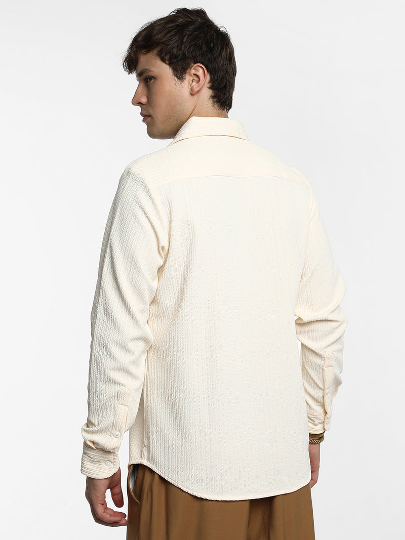 Stripe-Creased Shirt