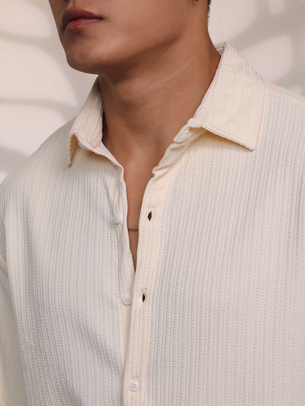 Stripe-Creased Shirt