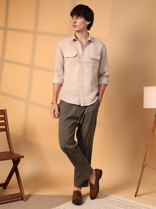 Solid Utility Shirt