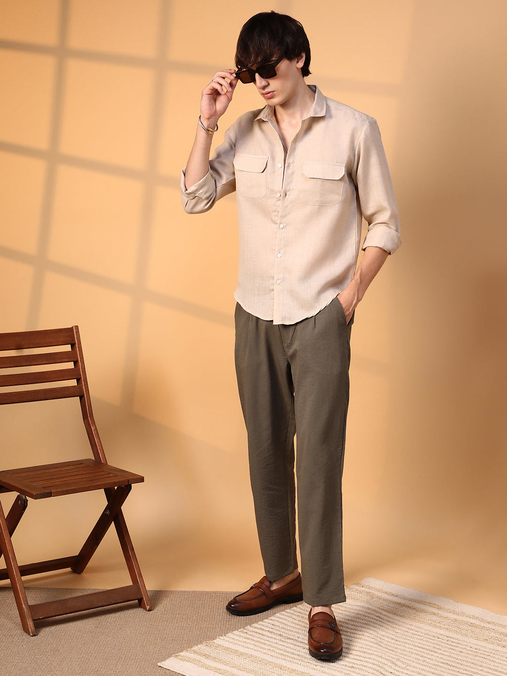 Solid Utility Shirt