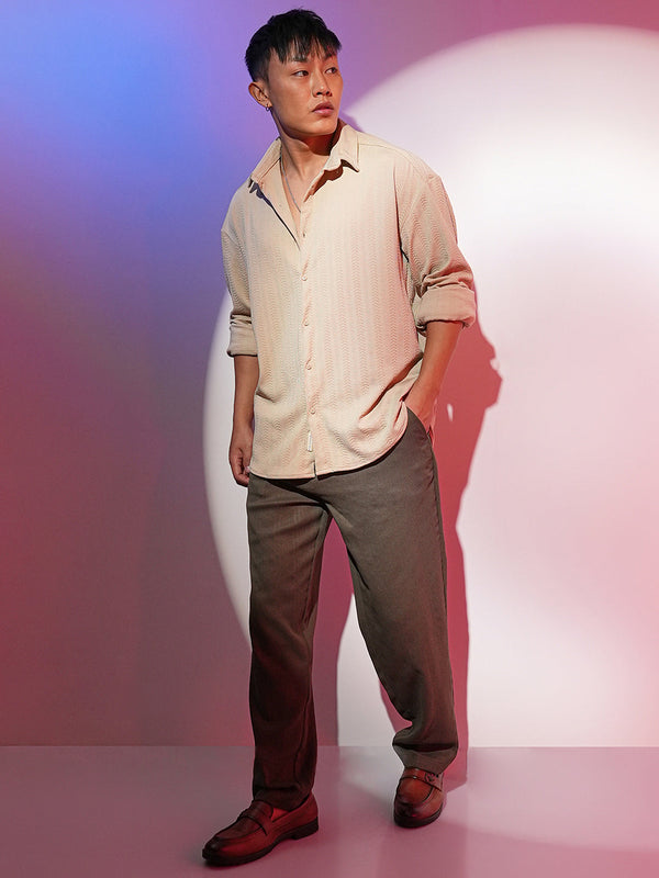 Spear-Textured Shirt
