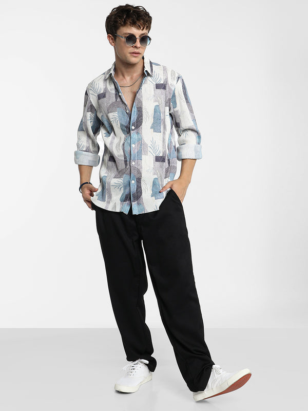 Twig-Block Shirt