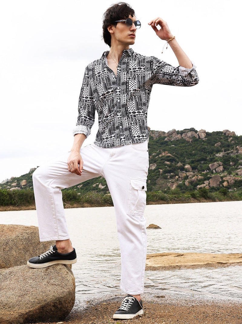 Abstract Geometric Shirt