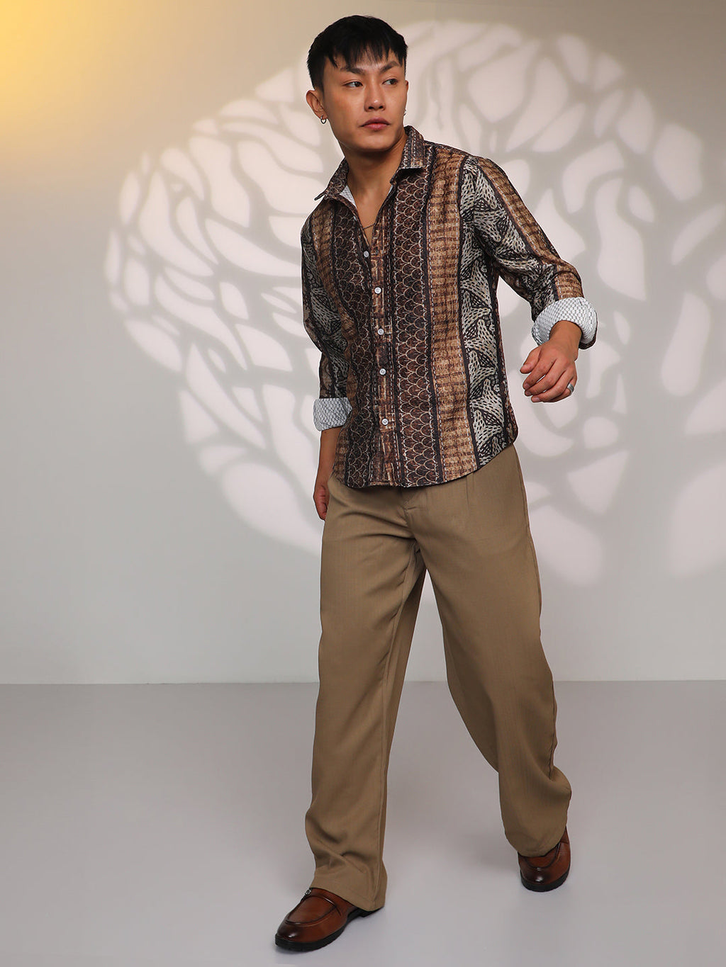 Folk Print Shirt