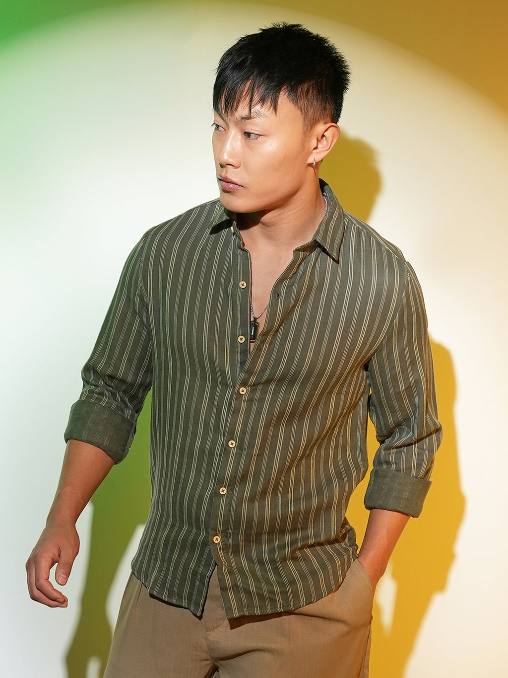 Halo Striped Shirt