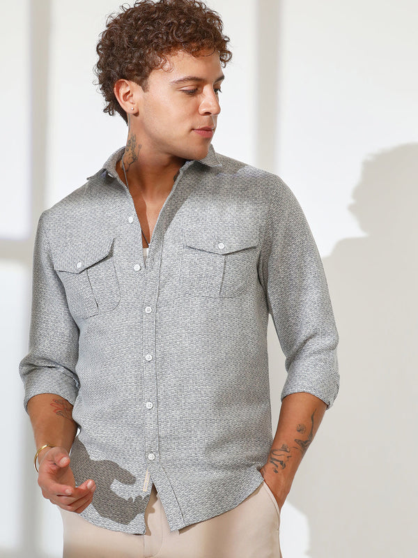 Basket-Weave Shirt