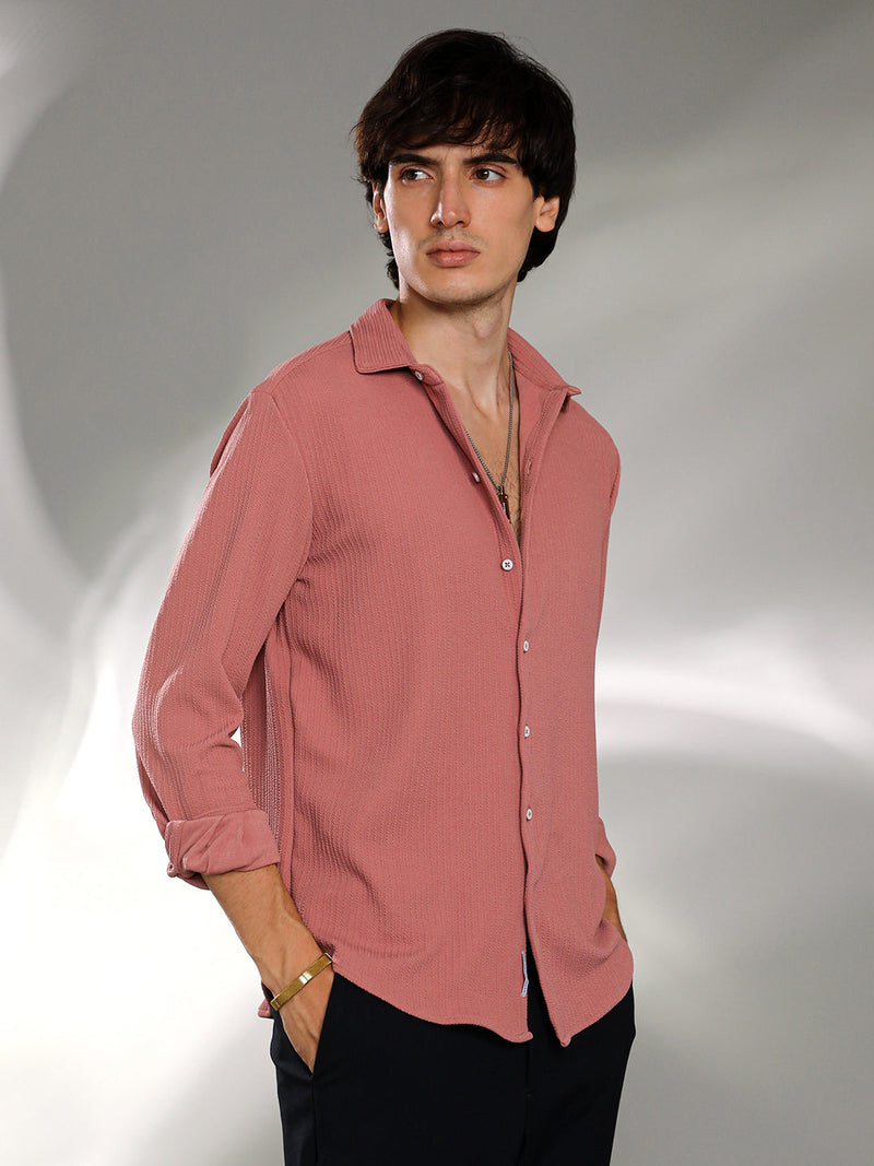 Stripe-Creased Shirt