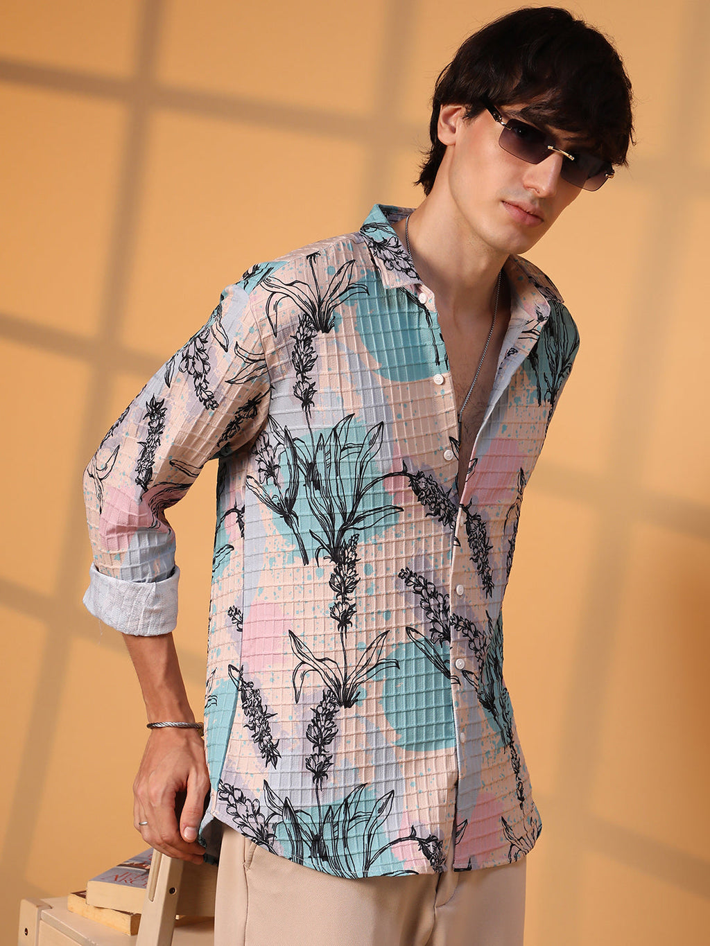 Sprig-Waffle Shirt