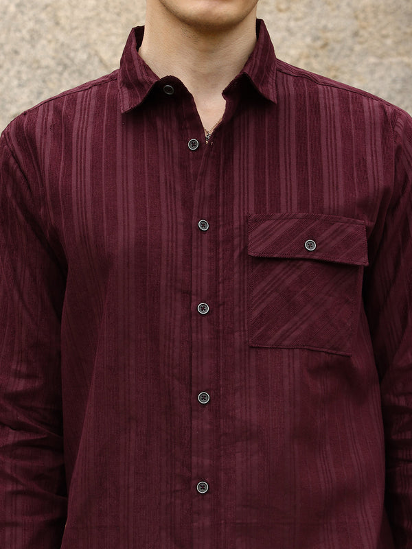 Multitrack-Striped Shirt