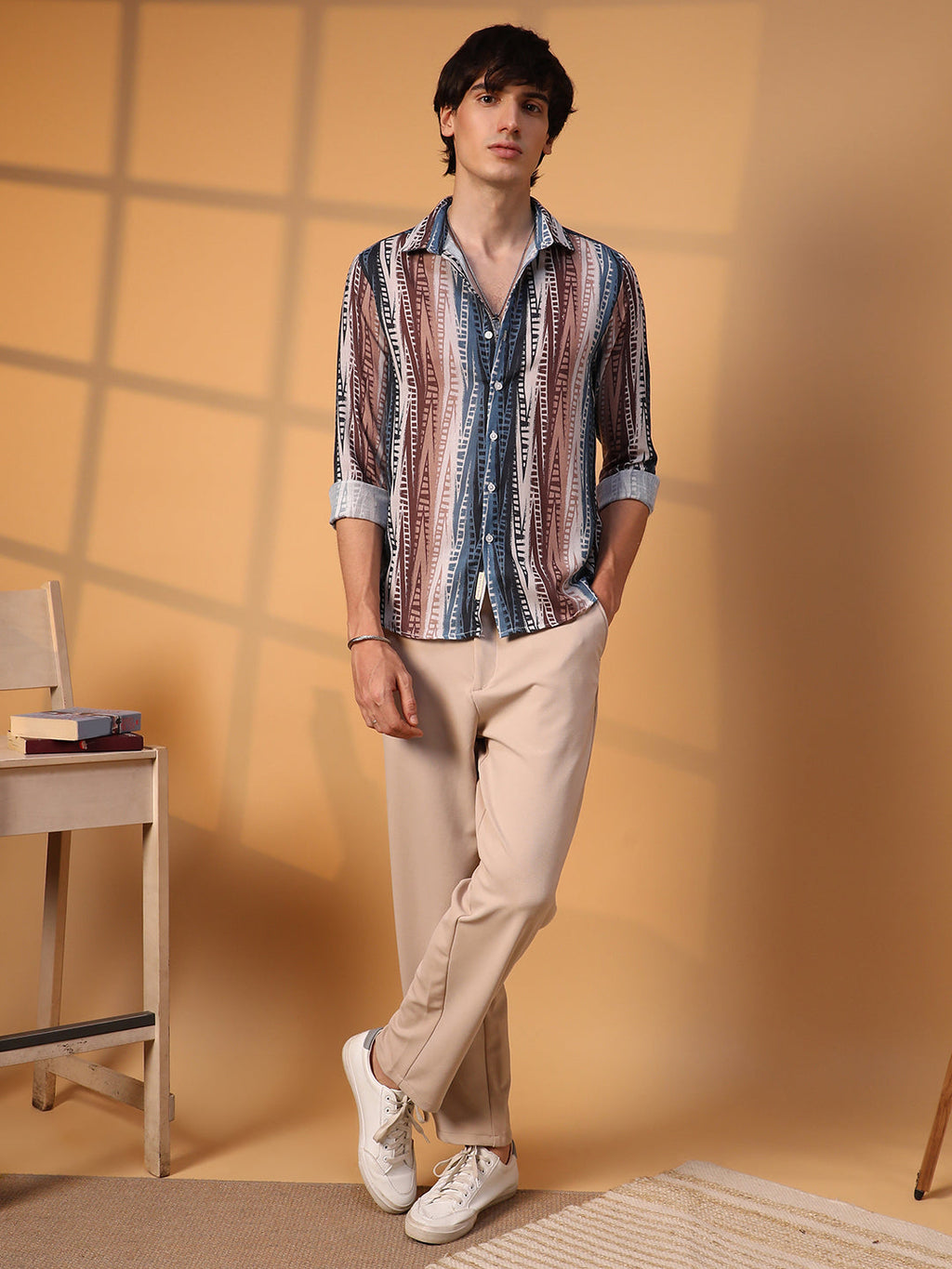 Strokes Block Shirt