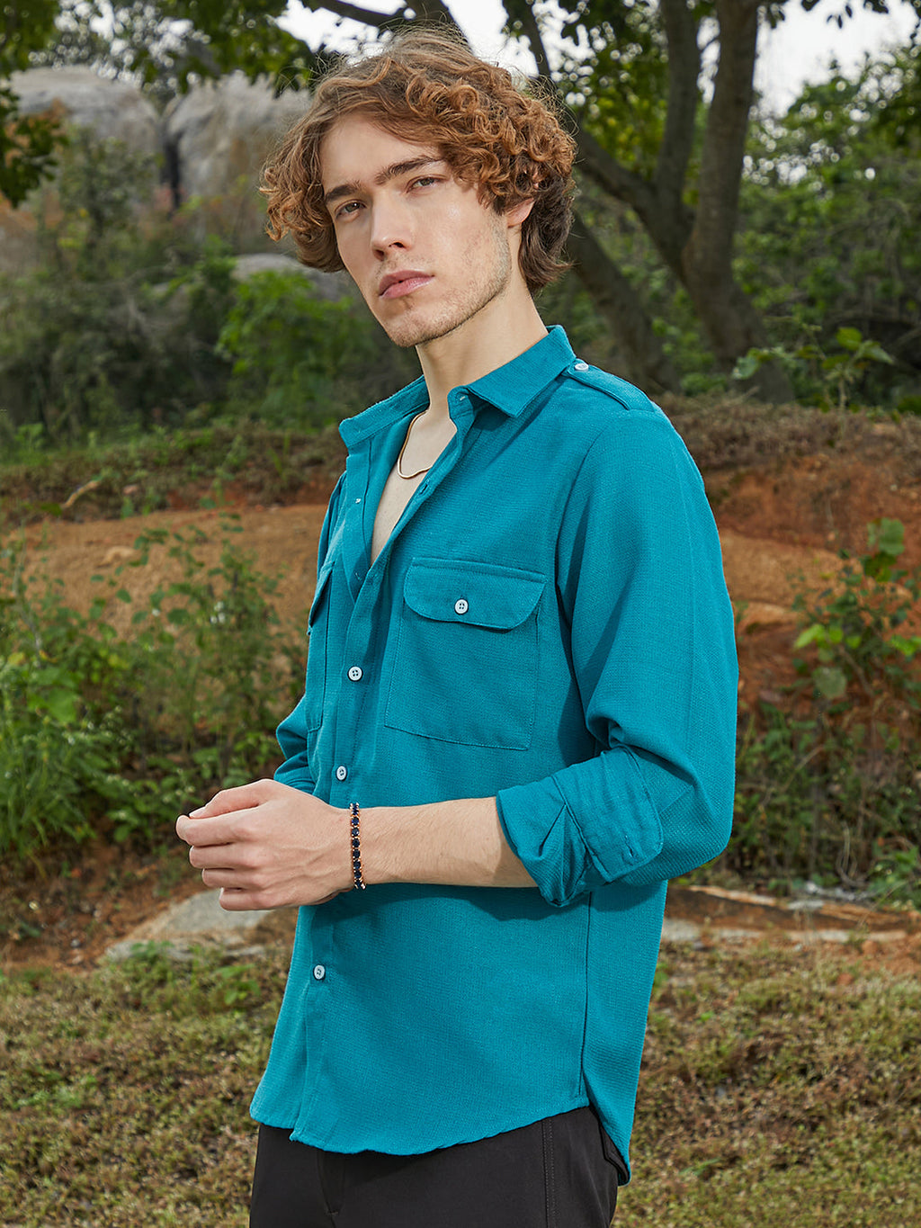 Woven Utility Shirt