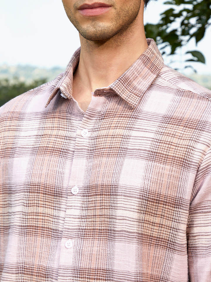 Vignette Buffalo-Check Flannel Shirt
