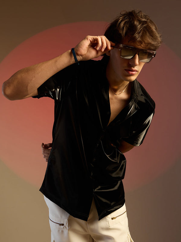 Patent Solid Shirt