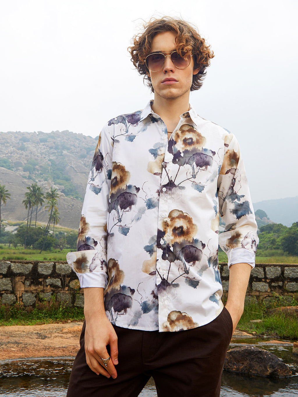 Earthy Splotch Shirt