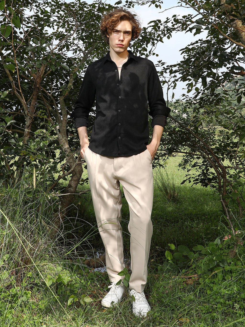 Solid Knit Shirt