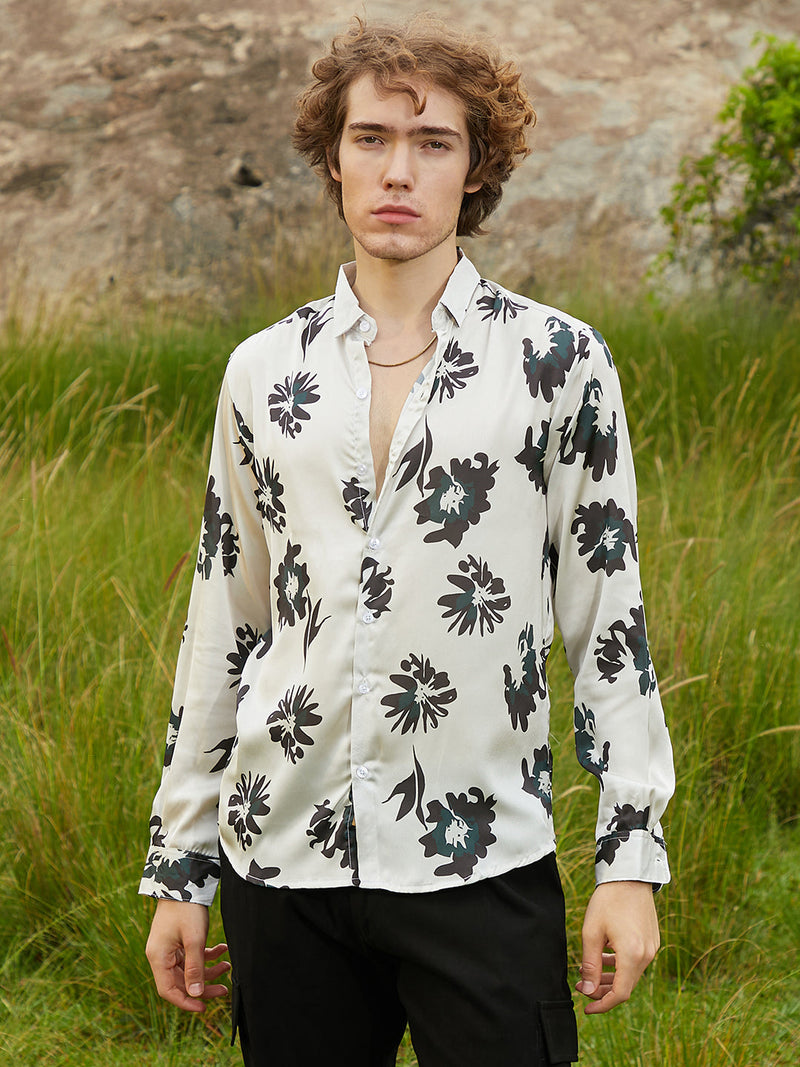 Flora-Stamp Shirt