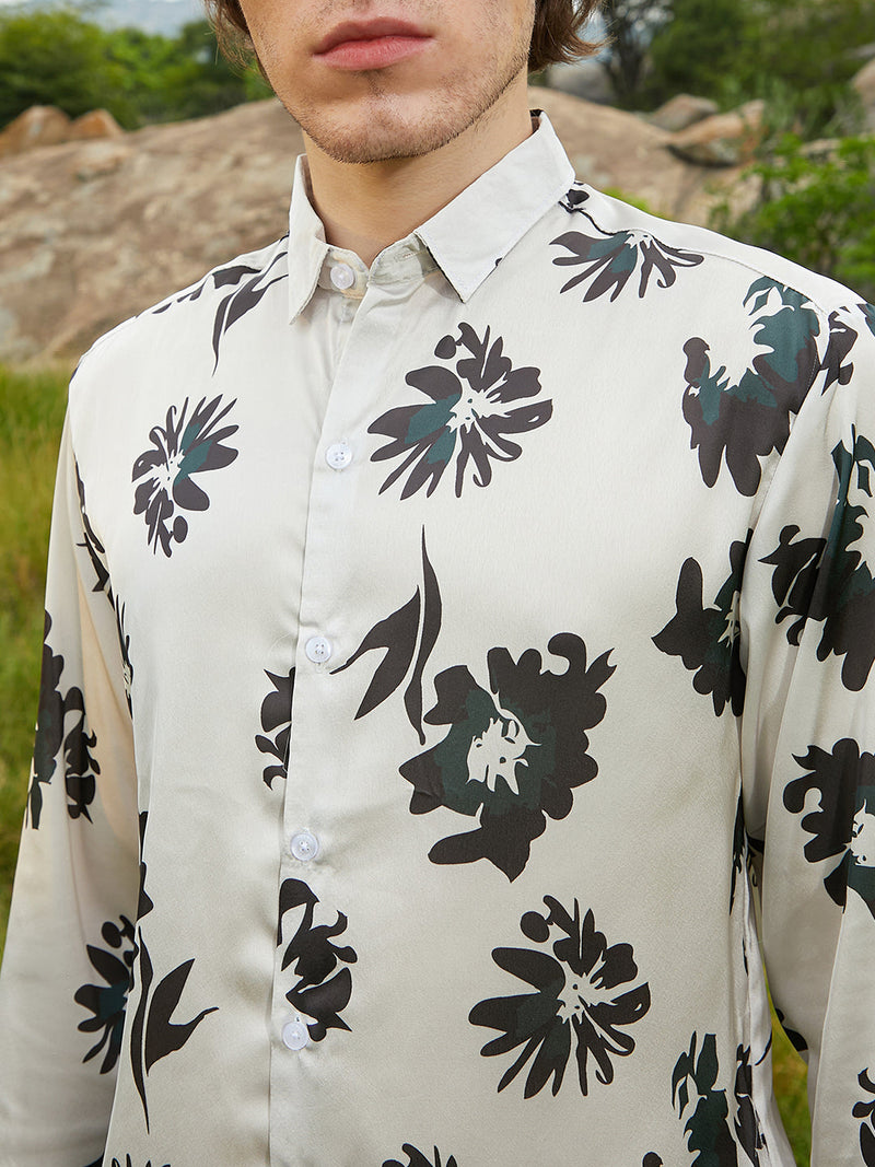 Flora-Stamp Shirt