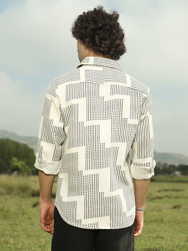 Tier-Imprint Shirt