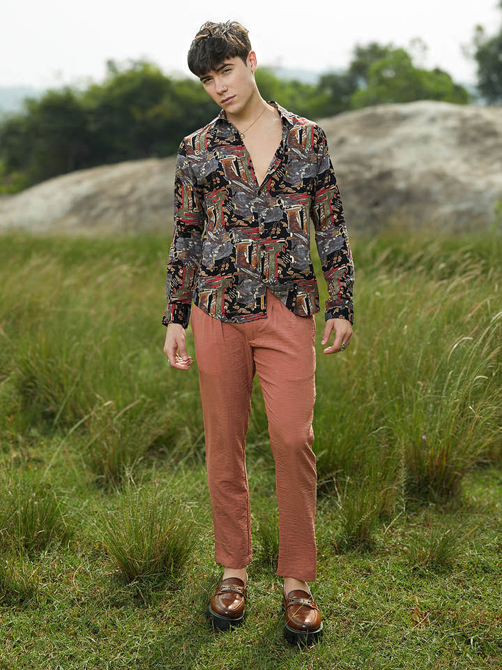 Impressionistic Foliage Shirt