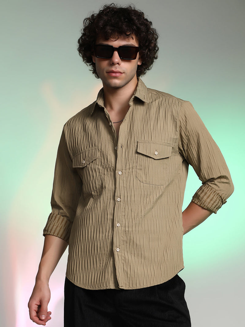 Creased Utility Shirt