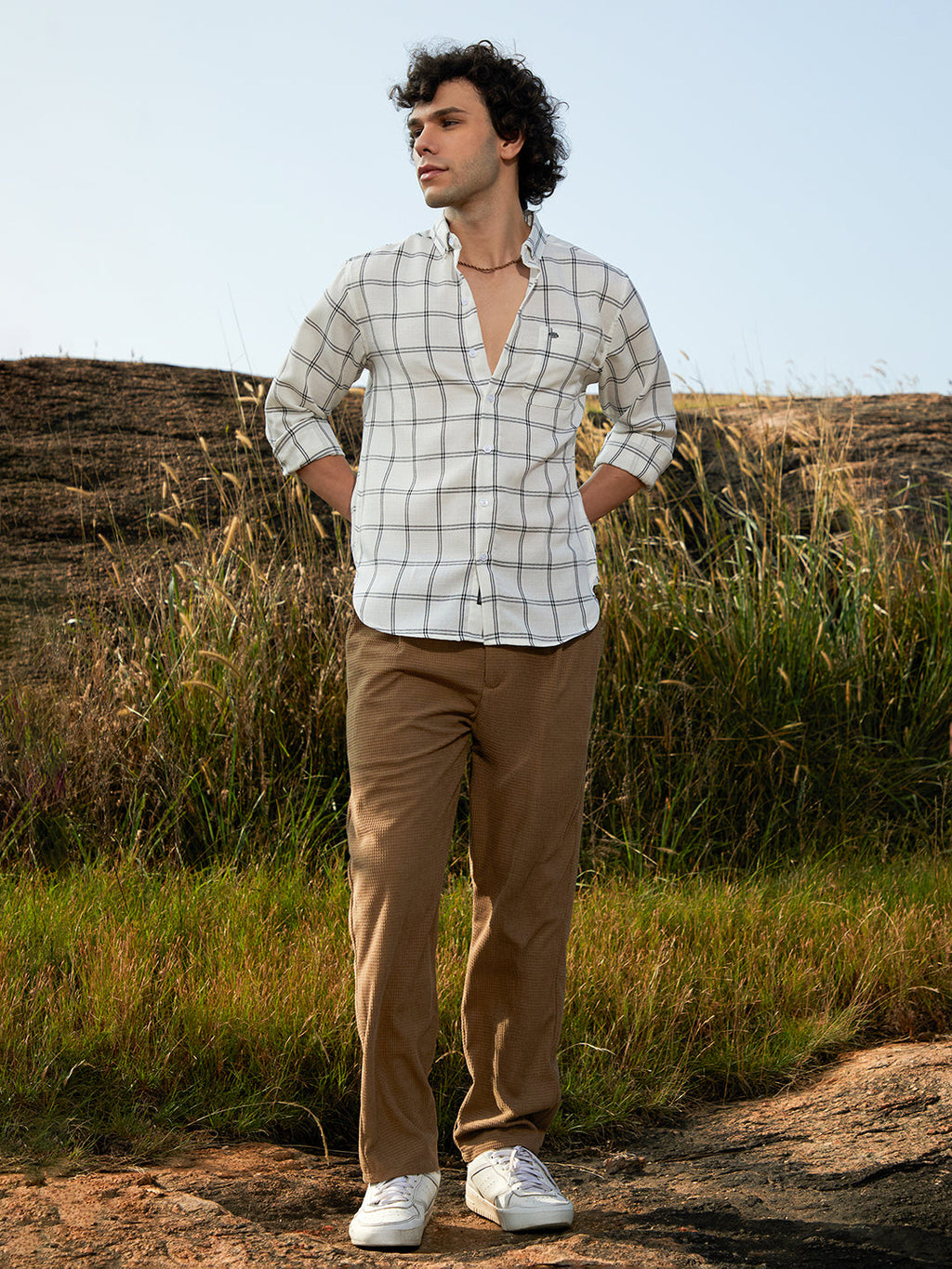 BiGraph-Check Shirt
