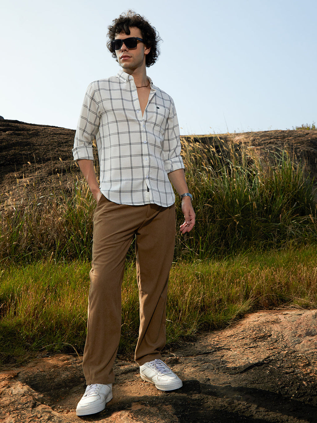 BiGraph-Check Shirt