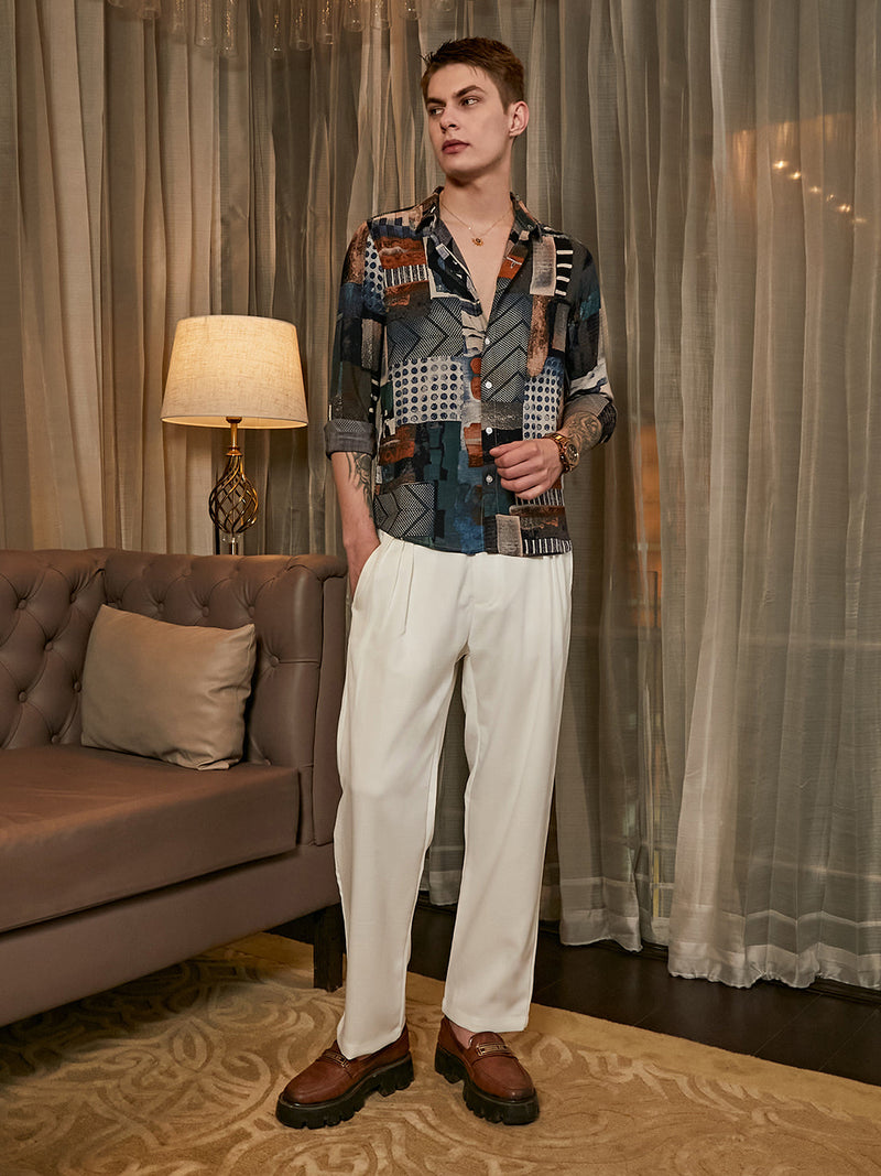 Earthy-Abstract Shirt