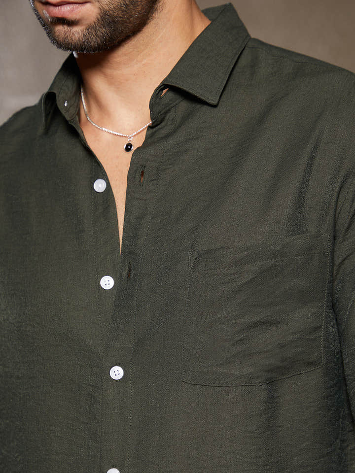Breezy Wrinked Relaxed Shirt