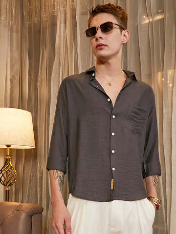 Breezy Wrinked Relaxed Shirt