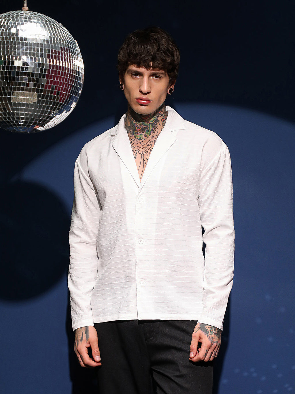 Striped Cuban Shirt