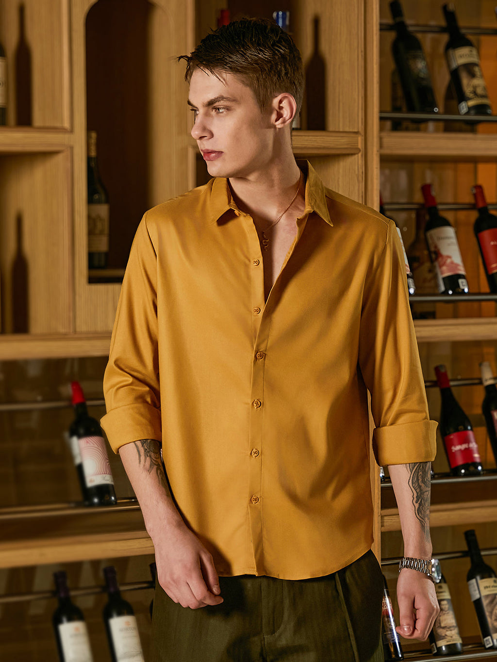 Solid Lustre Shirt