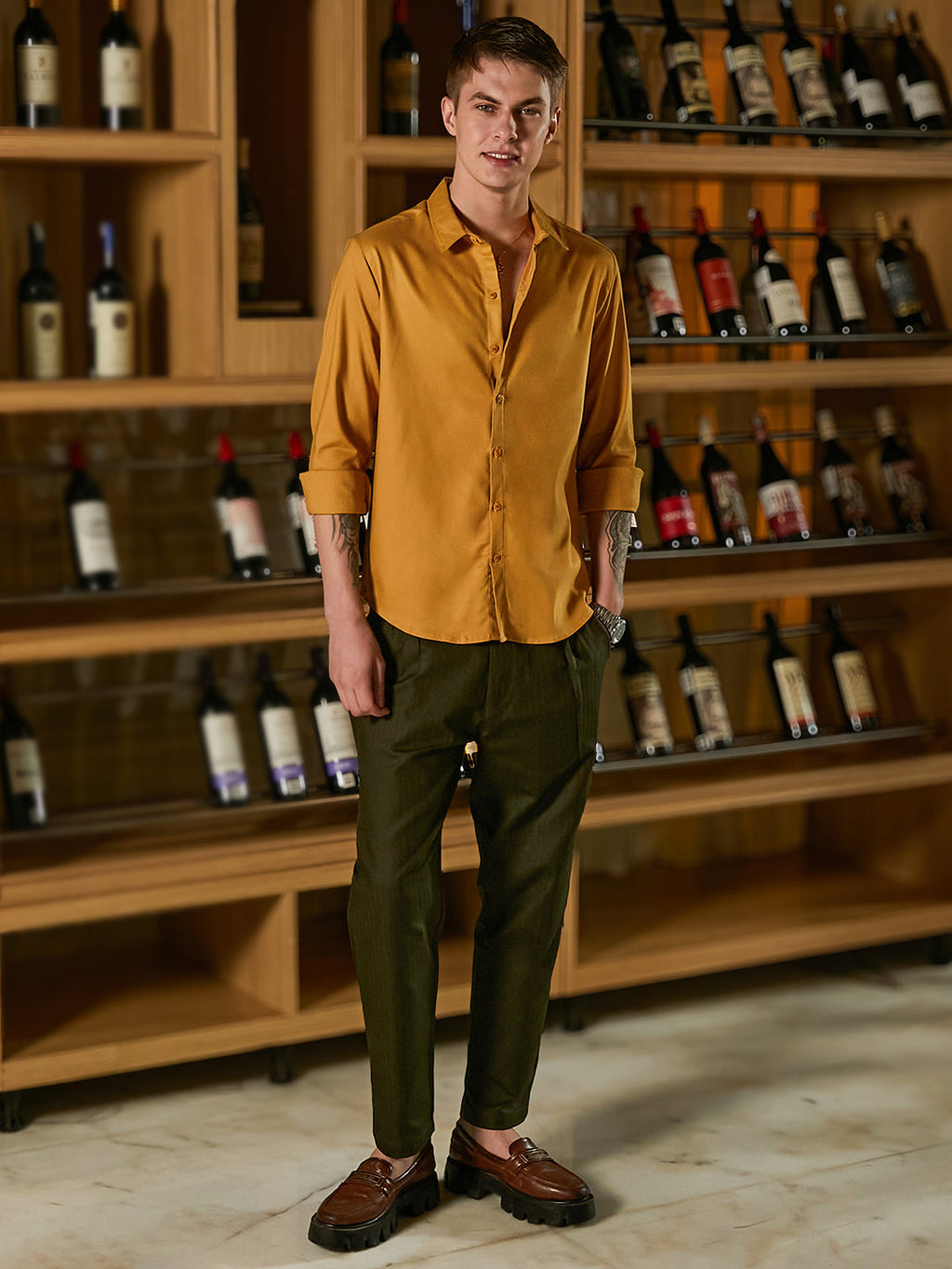 Solid Lustre Shirt