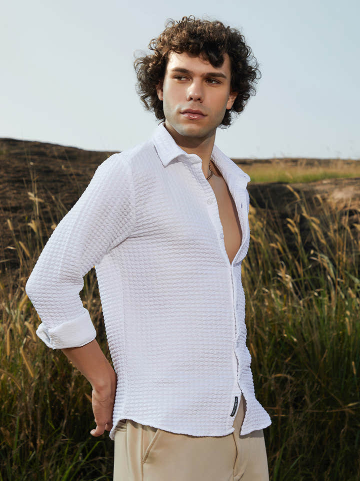 Ellipse-Lined Shirt