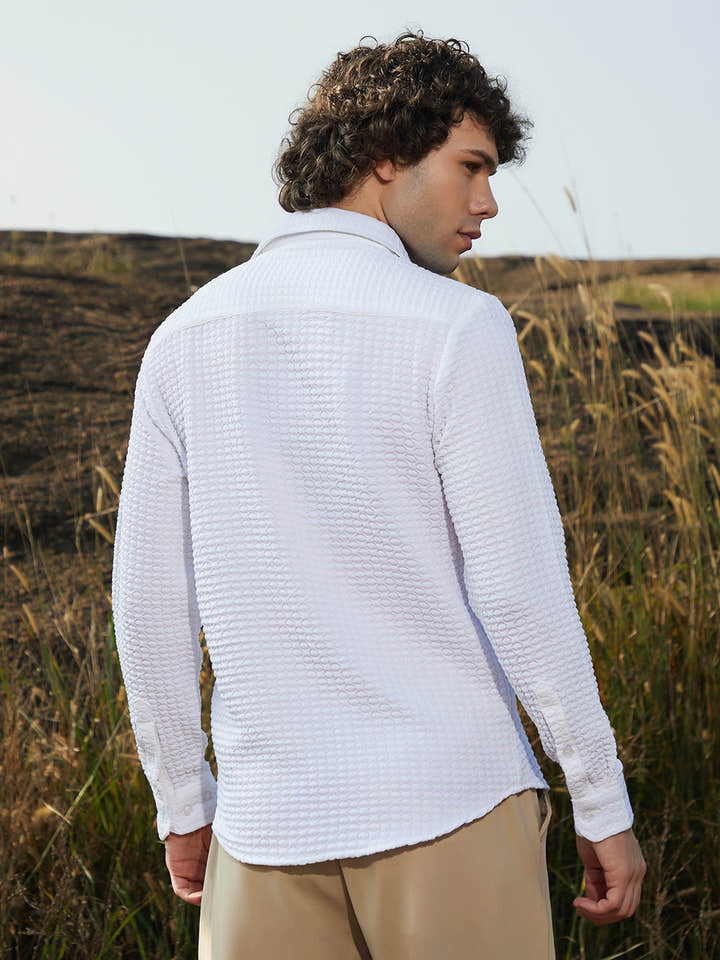 Ellipse-Lined Shirt