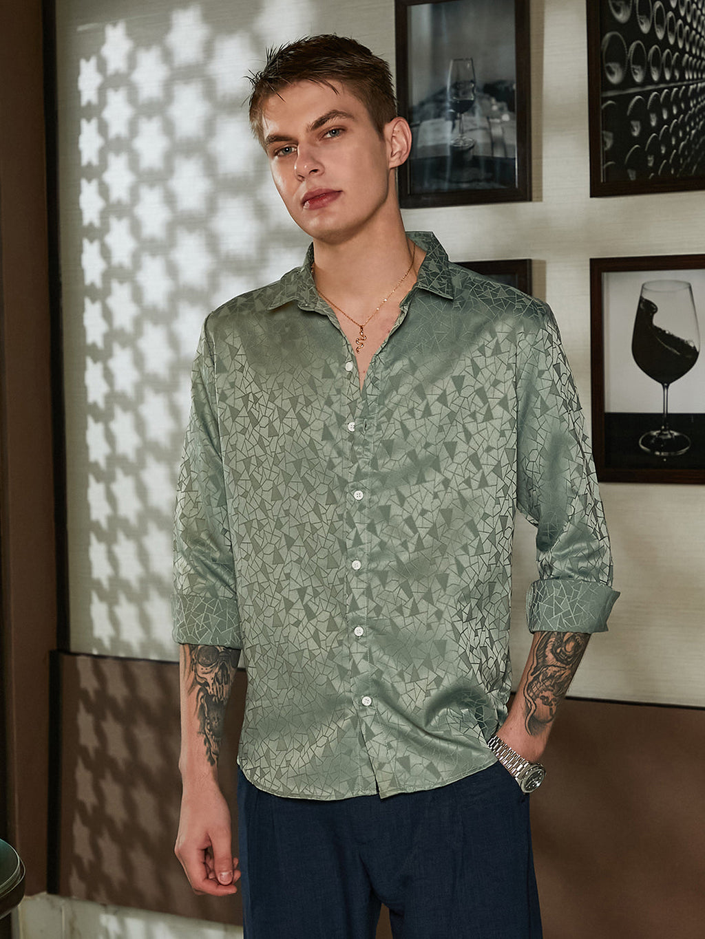 Mozaic-Tactile Shirt