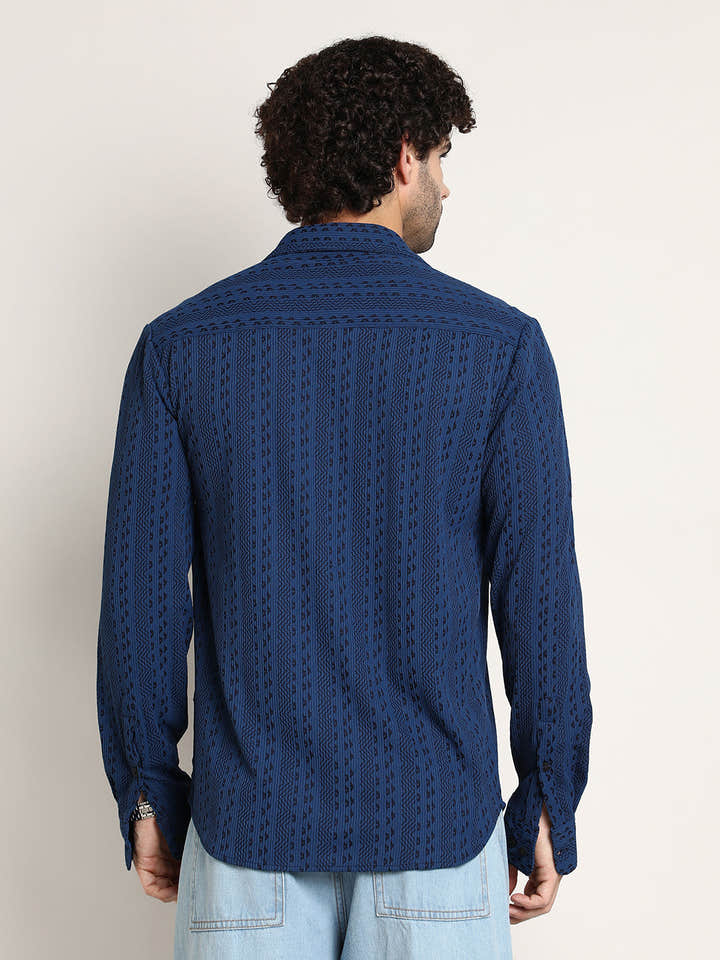 Chevron-Loop Shirt