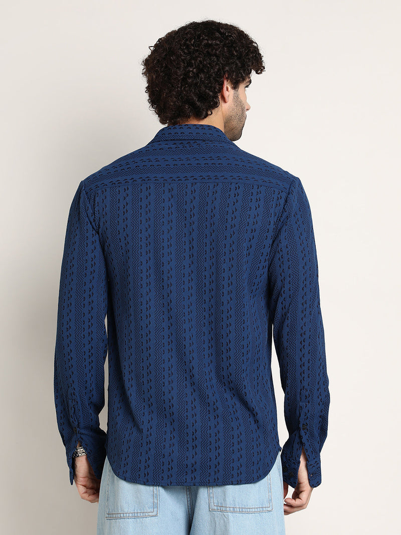 Chevron-Loop Shirt